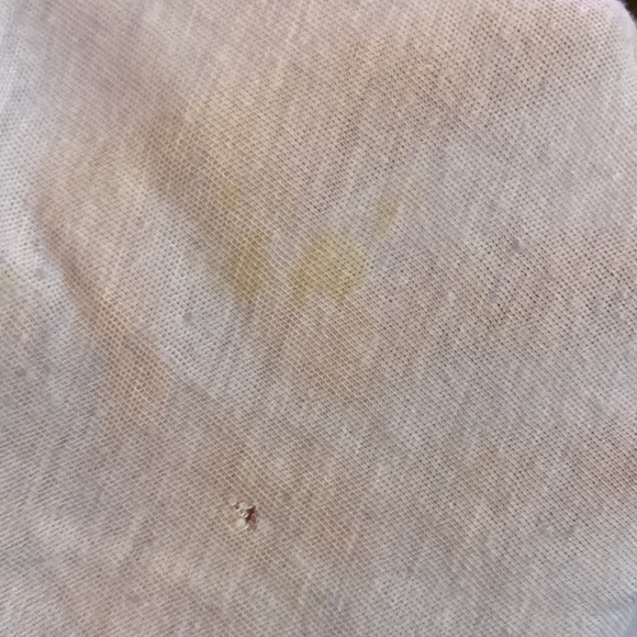 We The Free Destroyed Ombré Batwing Sleeve Opening Top Lilac Combo XS - Picture 5 of 8